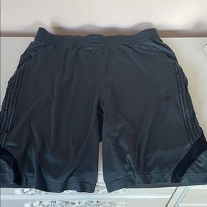 Adidas Men's Dark Gray Athletic Shorts